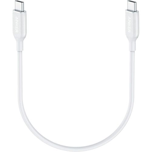 KALANKA-USB C to USB C Cable PowerLineIII 30 cm 60W Power Delivery PD for Apple Macbook, iPad Pro, Samsung Galaxy S10 etc.