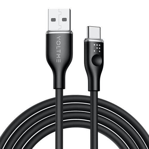KALANKA-USB to USB-C 2.0 Cable 1.8 m Black, Fast Charging Cable PD 3A Samsung Ultra Soft and Flexible, Charging Phone at Home or Office for MacBook/iPad/Galaxy/Pixel/Switch/Huawei