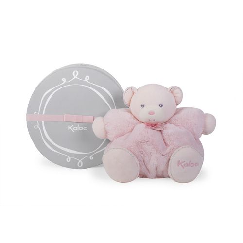 Perle De Kaloo Perle - Peluche Patapouf Ours Rose 30 Cm