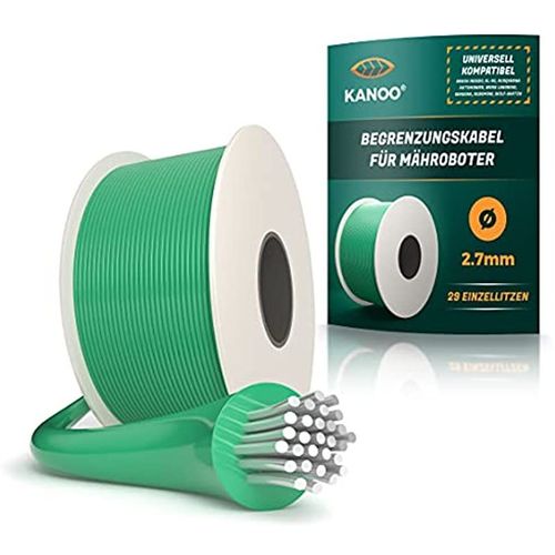 Kanoo® Câble robot tondeuse fil robot tondeuse Universellement compatible Husqvarna, Gardena