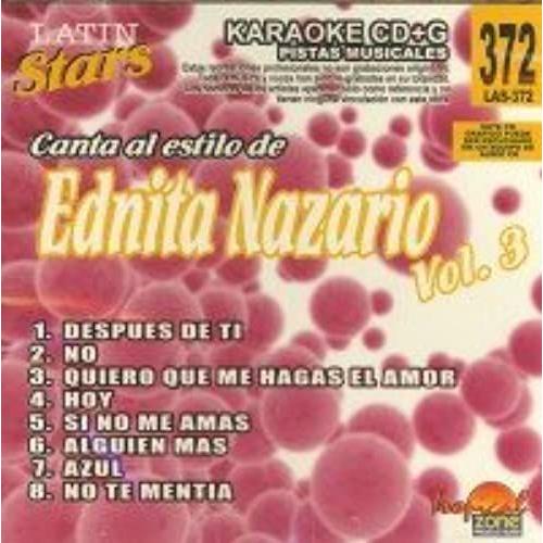 Karaoke Latin Stars 3 - Nazario Ednita