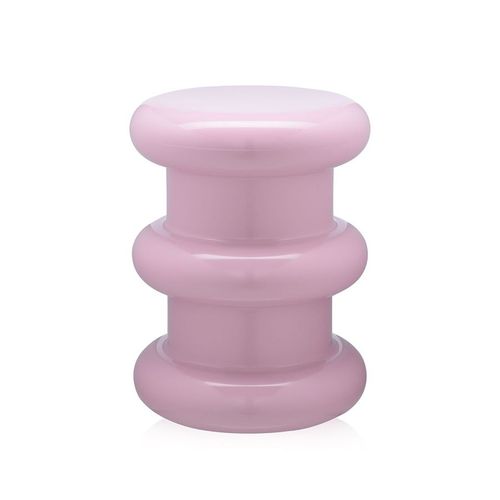 Kartell Tabouret Pilastro (Rose - Technopolymre Thermoplastique Color Dans La Masse)