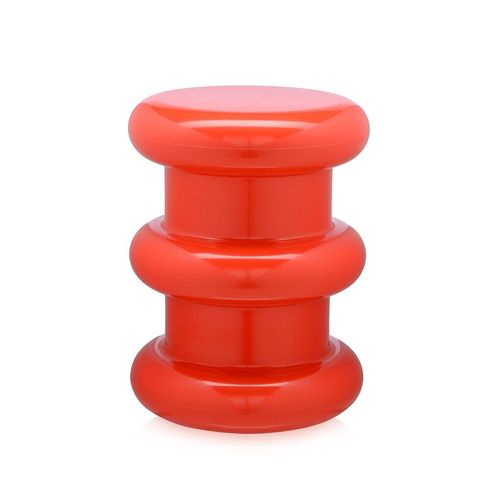 Kartell Tabouret Pilastro (Rouge - Technopolymre Thermoplastique Color Dans La Masse)