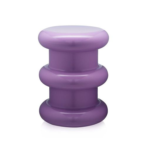 Kartell Tabouret Pilastro (Violet - Technopolymre Thermoplastique Color Dans La Masse)