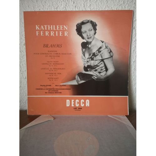Kathleen Ferrier Brahms - 