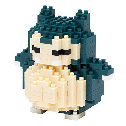 Kawada Nano Block Nbpm012 Pokemon Micro-Sized Building Block Puzzle (220 Pieces)