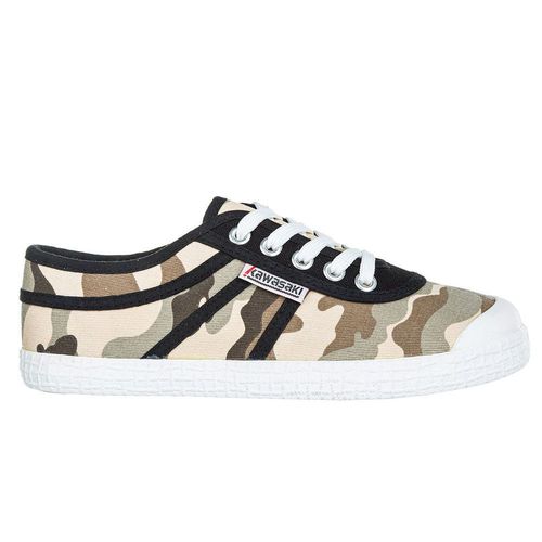 Kawasaki Camo Canvas Shoe K202417 8885 Various Brown - T39