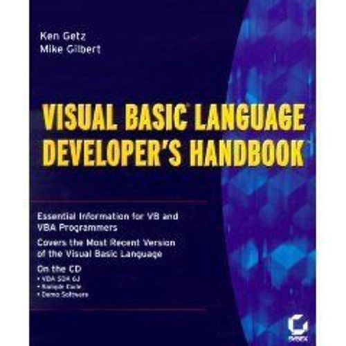 Visual Basic Language Developer's Handbook   de getz, ken  Format Reli 