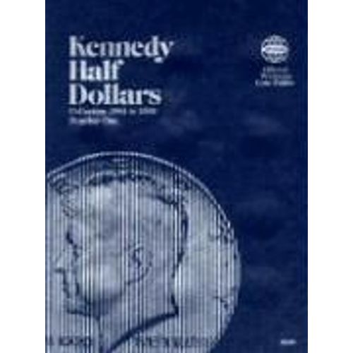 Kennedy Half Dollars Folder 1964-1985 (Official Whitman Coin Folder)   de Whitman  Format Poche 