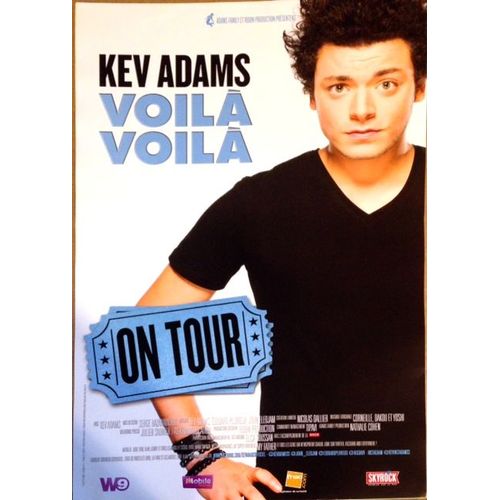 Kev Adams - Voil Voil  - Affiche / Poster Envoi En Tube