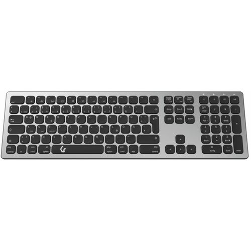 Keysonic Ksk-8023btrf Clavier Bluetooth Qwertz Allemand Anthracite, N