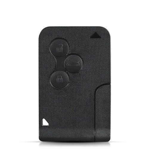 Keyyou  tui De Carte D'ouverture  Distance 3 Boutons Pour Renault,Noir Avec Petite Cl,Pour Modles Clio Logan - Model 1-D78
