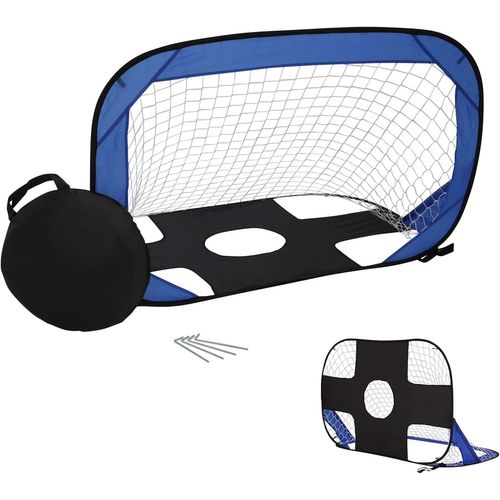 Kgabery-1but De Football Exterieur Pour Jardin (Cage De Foot Portable Pour Enfants).But Pop-Up Avec Mur De But.Stable,Pliable Et Portable,Peut tre Install Comme Une Tente Pop-Up.Dimension: 120x80 Cm