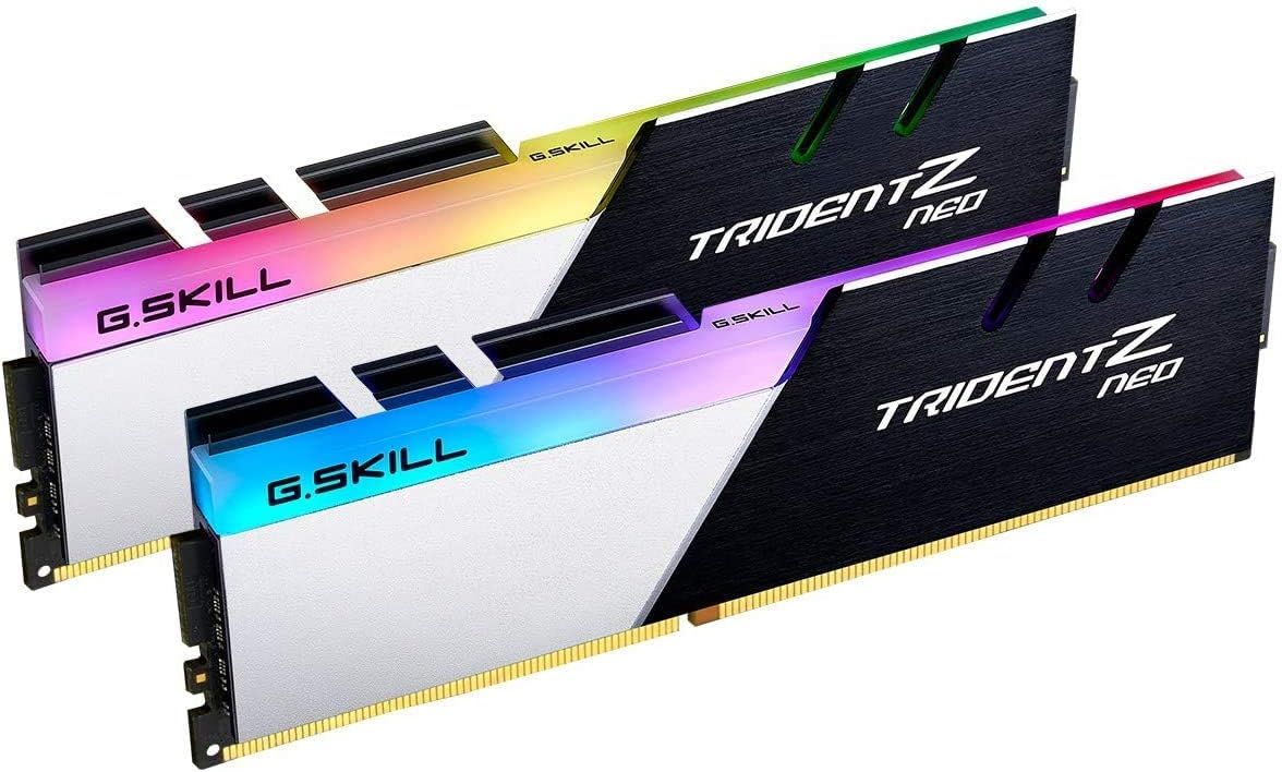 KGABERY-32 Go Trident Z Neo Rgb Ddr4 4000Mhz Pc4-32000 Cl18 Dual Channel Kit (2X 16 Go)