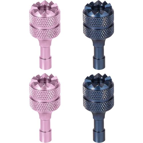 Kgabery-4pcs Drone Controller Sticks,Dtachables Joysticks Drone Accessoires De Remplacement De Pouce De Bton De Contrleur Compatibles Avec Dji Mini 3 Pro Drone Dji Rc (Bleu,Rose)