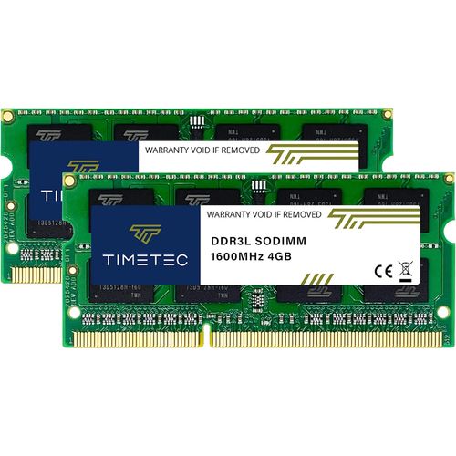 KGABERY-8 Go Kit (2X4Go)Ddr3L/Ddr3 1600Mhz Pc3-12800 Non-Ecc Sans Tampon 1.35 V/1.5 V Cl11 2Rx8 Double Rang 204 Broches Sodimm Ordinateur Portable Ordinateur Portable Mmoire Ram Module Mise  Niveau