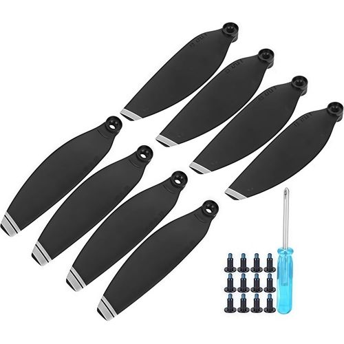 Kgabery-Accessoire D'hlices De Drone Rc Accessoire Adapt Pour Mavic Mini (Noir Avec Bord Argent)