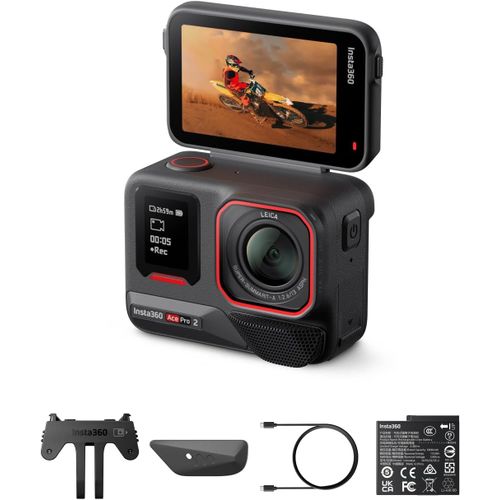 KGABERY-Ace Pro 2 Pack Standard-Camra D'Action tanche 8K Co-Conue Avec Leica,Capteur 1/1,3