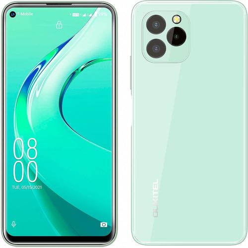 KGABERY-Android 11 Tlphone Portable C21 Pro, Design Plein Verre, 4Go+64Go, Sd Externe 256 Go, Triple Camra 21Mp, Smartphone Dbloqu, Ecran Hd+ 6,39 '', Face Id,Empreinte Digitale Gps Wifi Vert