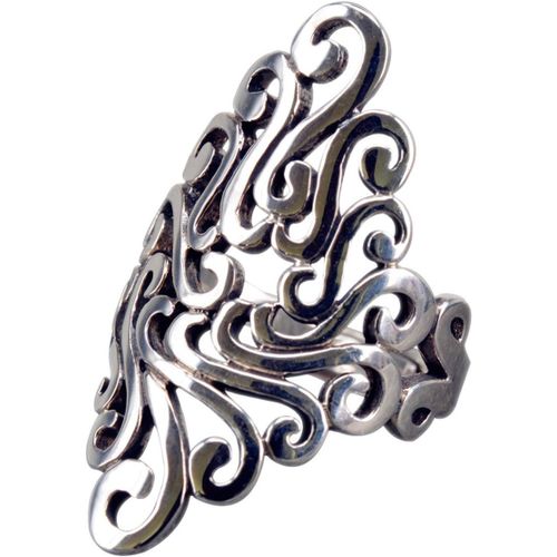 Kgabery-Bague Rglable En Argent Sterling 925 Avec Motif Ethnique Vintage Pour Femme,Sans Pierre Prcieuse Sri208,Sans Pierre Prcieuse,Sans Pierre Prcieuse,Sans Pierre Prcieuse,Sans Pierre