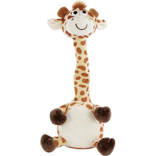 Kgabery-Bavard Girafe, Env. 32 Cm, Peluche Qui Rpte Tout D'Une Voix Amusante En Bougeant Le Cou, Fonctionne  Piles, Yellow-Brown