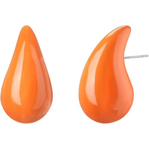 Kgabery-Boucles D'oreilles Dupes Boucles D'oreilles En Or Pour Femmes Boucles D'oreilles En Goutte D'eau Creuses Et Lgres Boucles D'oreilles En Goutte D'eau Hypoallergniques