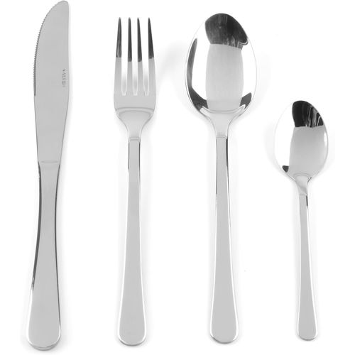 Kgabery-Bw06528 Bakewell Mnagre-24 Pices Ensemble De Couverts,Acier Inoxydable 18/0,Service Pour 6,Passe Au Lave-Vaisselle,Garantie 15 Ans,Comprend Couteaux,Fourchettes Et Cuillres