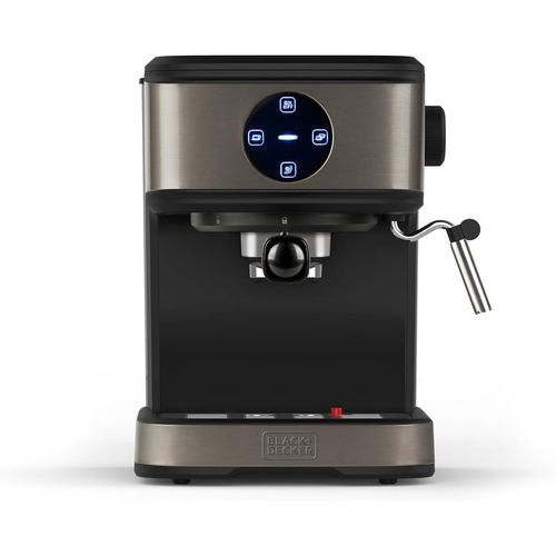 KGABERY-Bxco850E-Machine  Caf Expresso 850W,20 Bars,2 Tasses,Fonction Vapeur,Arrt Automatique,Quantit Programmable,Systme Extra Crme,Rservoir 1,5L,Finition Anti-Traces De Doigts