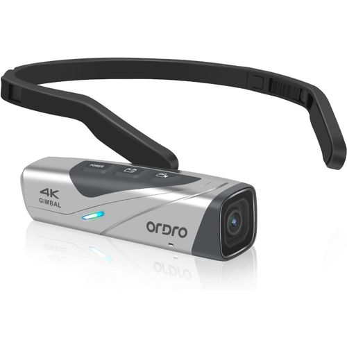 KGABERY-Camra Vido Camscope Ep8 Camera Vlog-Uhd 4K 60Fps,Stabilisateur De Cardan 2 Axes,Wifi 2,4/5G,Sans Tlcommande Et Carte Microsd 64Gb