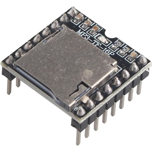 KGABERY-Dfplayer Mini Lecteur Mp3 Module 24 Bits Dac Sortie De Connecter Directement Au Haut-Parleur,Carte Tf,Compatible Avec Arduino Raspberry Pi,Etc.