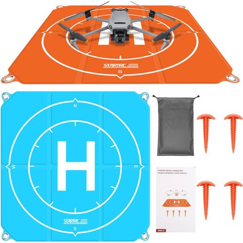 Kgabery-Drone Landing Pad,Piste Atterrissage Drone,Tapis DAtterrissage Pliable tanche Universel,Tapis Drone,Accessoires De Drones Pour Mavic 3/ Dji Air 2s/ Mavic Mini 2/ Mavic 2/Dji Mini 3 Pro.