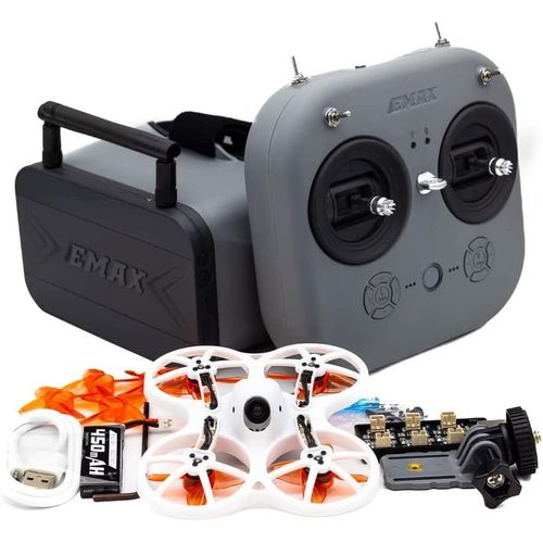 Kgabery-Emax Fpv Drone Ez Pilot Pro Rtf Kit,Drone De Vue  La Premire Personne Avec Camra 1200tvl E01,25-100-200 Vtx Commutable,Mini Drone Avec Lunettes Et E8 metteur Pour Enfants Adultes Et Dbut