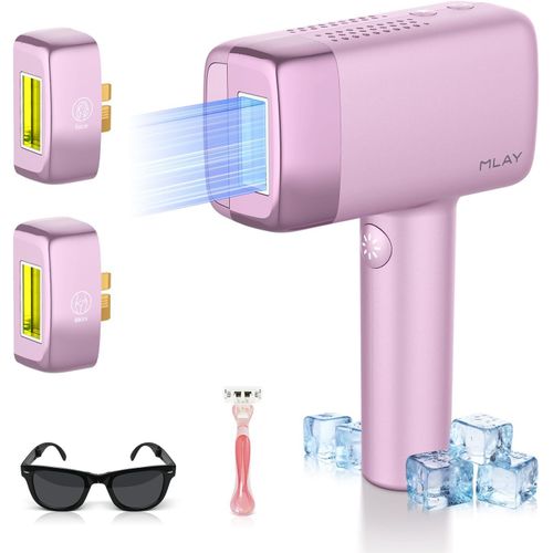 Kgabery-pilateur  Lumire Pulse,0,5 Seconde/Flash,3 Ttes Pour Une pilation Prcise,nergie Max 20 J,Systme De Glace,pilation Sans Douleur Du Maillot,Du Corps Et Du Visage