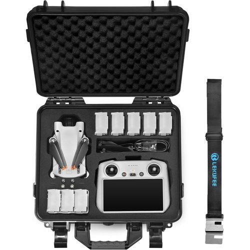 Kgabery-tui De Transport Pour Dji Mini 4 Pro/Dji Mini 3 Pro/Dji Mini 3 Drone/Dji Rc 2/Dji Rc/Rc-N2/N1 Et Accessoires (Bote Seulement)