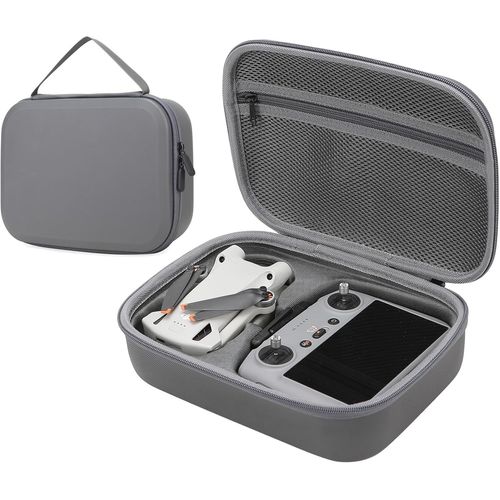 Kgabery-tui De Transport Pour Dji Mini 4 Pro,tui De Transport Rigide Portable Pour Drone Dji Mini 4 Pro,Tlcommande Dji Rc 2/Dji Rc-N2 Et Accessoires,Gris,Compacte