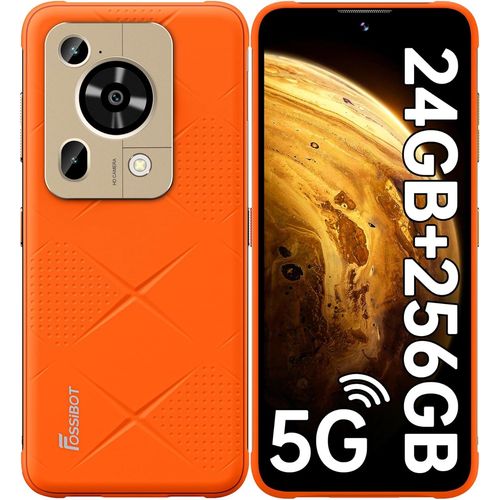 KGABERY-F112 Pro Telephone Incassable 5G, 24Go+256Go /Tf 1To Smartphone Incassable 5G Android 14, 6.88