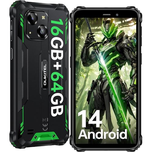 KGABERY-G2 Tlphone Incassable Android 14, 16Go+64Go/1To Smartphone Incassable, 6300Mah, 6.0