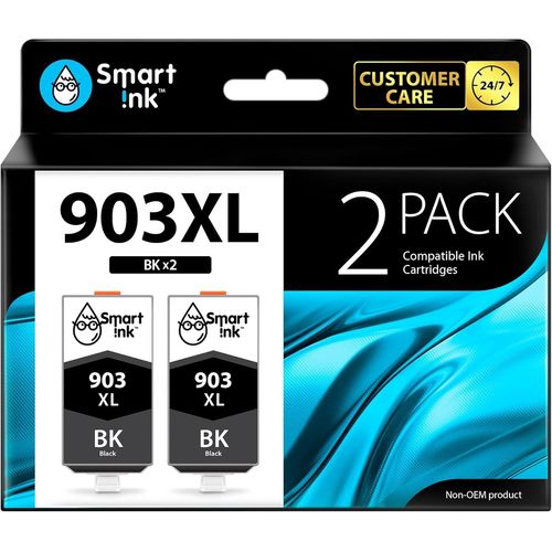 KGABERY-Ink Cartridge Compatible With Hp 903 Xl 903Xl 2 Xl Black Pack With Advanced Chip System For Officejet 6950 All-In-One Officejet Pro 6960 6970 All-In-One