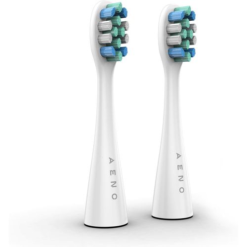 Kgabery-Lot De 2 Ttes De Brosse  Dents De Rechange Adbth7-8 Pour Adb0007/Adb0008 Blanc Poils Dupont