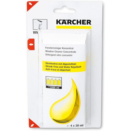 Kgabery-Nettoyant Vitres Concentr (4x20 Ml) Dtergent Pour Nettoyeurs De Vitres