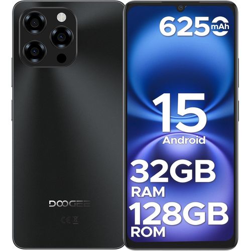 KGABERY-Note 58 Smartphone Android 15, 32 Go Ram+128 Go Rom/Tf 2Tb, Batterie 6250Mah, Unisoc T7250,Ultra-Mince 8,6 Mm, 6.75'' Hd,Telephone Portable Camra Ai 16Mp, Nfc/Widevine L1/Dual Nano Sim/Face