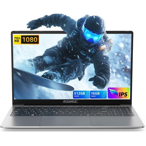 KGABERY-Ordinateur Portable 15.6 Pouces Avec In-Tel N95(Dpasser N4020/5095) Jusqu' 3.4 Ghz 16 Go Ddr4 Ram 512 Go Ssd Soutien Extension 2 Tb Pc Portable Boitier En Mtal Usb3.2,Bluetooth 5.0,Type C