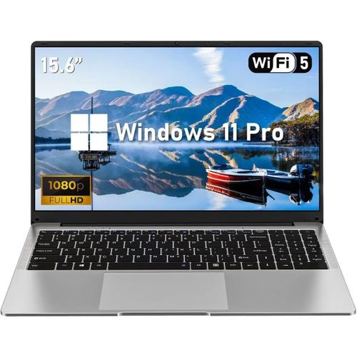 KGABERY-Ordinateur Portable 15.6 Pouces Celeron N4000,Windows 11,Laptop 8Gb Ram Lpddr4 512Gb Ssd,Convertible 180Portable Laptop Ips Fhd Display 1920 * 1080, Bt5.0,Usb3.0, Hdmi, Tf Card Slot,Wifi