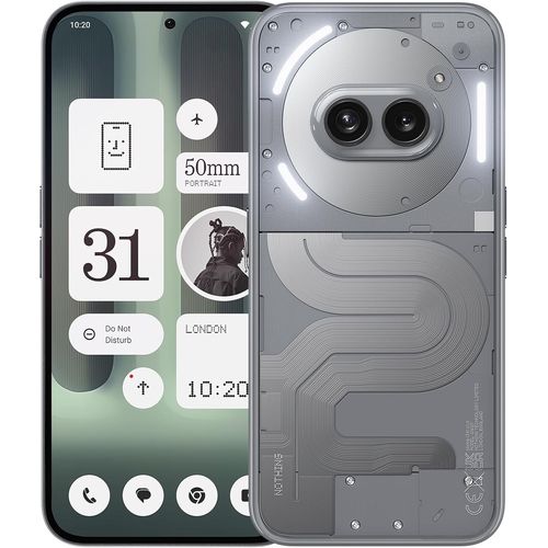 KGABERY-Phone (2A) Plus 12+ 256 Gb-Telephone Portable Avec Appareil Photo Frontal 50 Mp, Charge Rapide 50 W Os 2.6-Gris