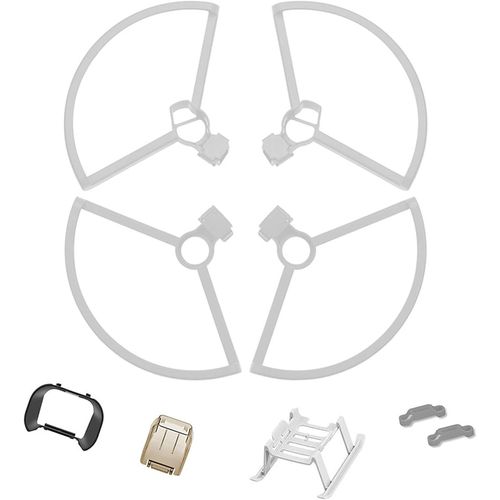 Kgabery-Protection D'hlice,Train D'atterrissage,Support D'hlice,Protection D'objectif Et Pare-Soleil Compatible Avec Dji Mavic Mini Et Mavic Mini 2 Drone Ensemble D'accessoires