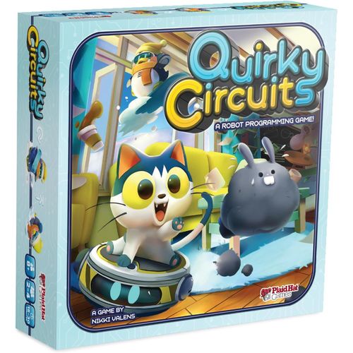 Kgabery-Quirky Circuits : Penny And Gizmo'S Snow Day-Jeu De Socit-Jeu De Programmation De Robots-7 Ans Et Plus-2  4 Joueurs-Anglais