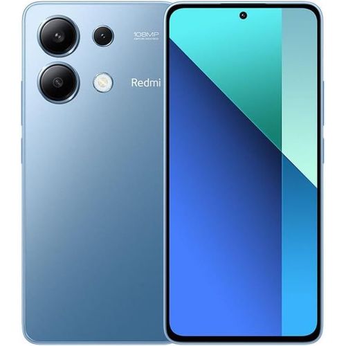 KGABERY-Redmi Note 13 8 Go + 512 Go Global Edition Smartphone 6,67 Pouces Amoled cran 120 Hz Trois Appareil Photo Snapdragon 685 108 Mp 5000 Mah Batterie 33 W Charge Rapide Bleu