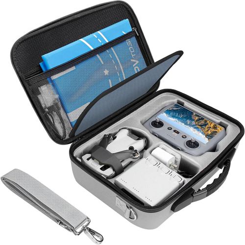 Kgabery-Sac Pour Dji Mini 4 Pro,Sac De Voyage Portable,Sac De Transport Compact Avec Sangle Pour Dji Mini 4 Pro Fly More Combo-Drone Valise Mini 4 Pro Rc 2 Rangement Accessoires