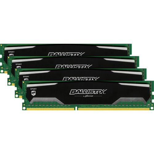 KGABERY-Sport Bls4Kit4G3D1609Ds1S00 16Go Kit (4Gox4) (Ddr3,1600 Mt/S,Pc3-12800,Dimm,240-Pin) Mmoire