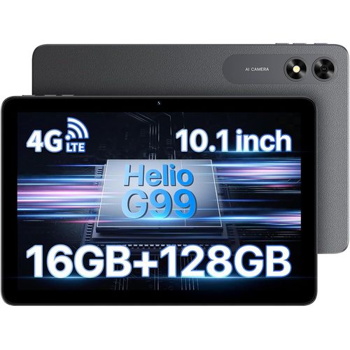 KGABERY-Tablette 10 Pouces,Android 13 Avec Helio G99,16Gb Ram+128Gb Rom/Tf 1Tb,Dual Sim 4G Tablette Android,8Mp Camra/6000Mah/Bt5.2/Face Id/Gps/Otg,G3 Tab Ultra